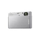 Sony DSC - T77 Silver.  10.3 , .  1 / 2.3",  80 - 3200 ISO, Auto ISO,   35 - 140 , Zoom 4x,  ,    Memory Stick Duo, Memory Stick Pro Duo, Memory Stick PRO - HG Duo