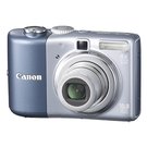 Canon PowerShot A1000 IS Blue.  10.3 , .  1 / 2.3",  80 - 1600 ISO, Auto ISO,   35 - 140 , Zoom 4x,  ,    SD, SDHC, MMCPlus, HC MMCPlus