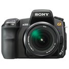 Sony DSLR - A200 +  SAL - 18 - 70.  10.8 , .  23.6 x 15.8 ,  100 - 3200 ISO, Auto ISO,    38 ,    CompactFlash, CompactFlash Type II, Memory Stick, Memory Stick Duo, Memory St