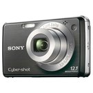 Sony DSC - W210 Black.  12.1 , .  1 / 2.3",  100 - 3200 ISO, Auto ISO,   29.70 - 118.8 , Zoom 4x,  ,   : Memory Stick Duo, Memory Stick Pro Duo, Memory Stick PRO - HG Duo