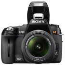 Sony Alpha DSLR - A500 Kit 18 - 55.  12.9 , .  APS - C,  200 - 1600 ISO, Auto ISO,    SD, SDHC, Memory Stick Duo, Memory Stick Pro Duo